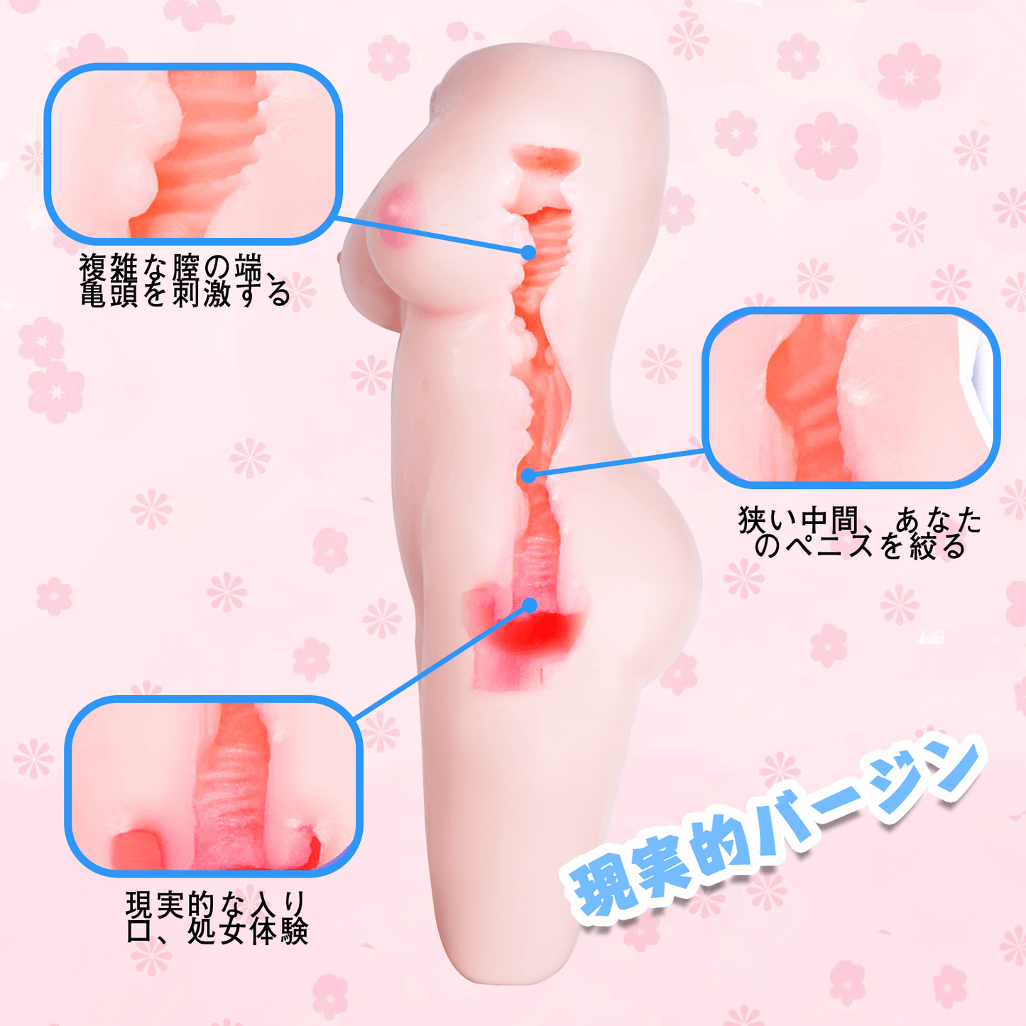 Lilly: Onahole Pocket Pussy Mini Sex Doll