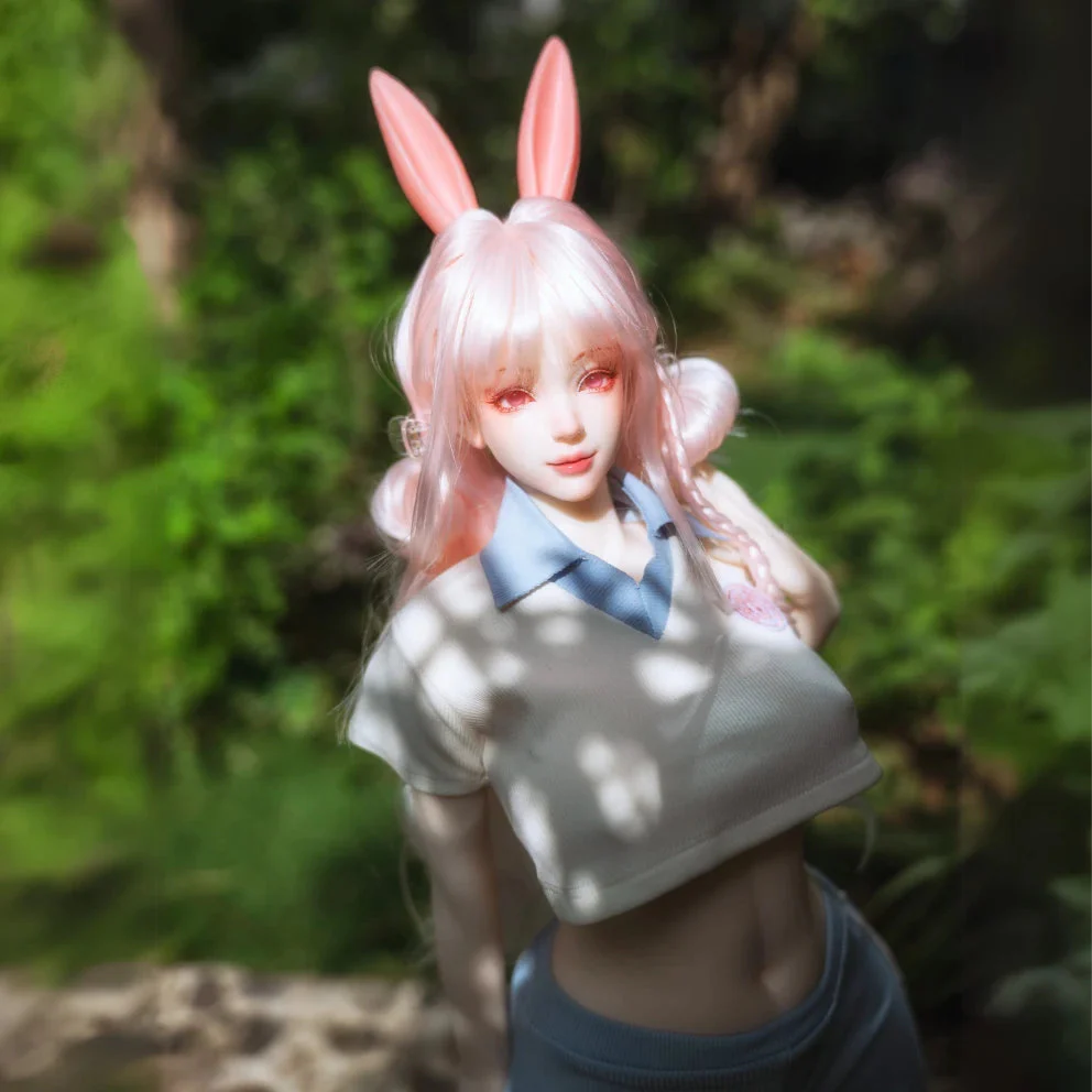 MRL Sex Doll Clothes School Uniform Polo T-shirt (For #2,3,6,8 Body)