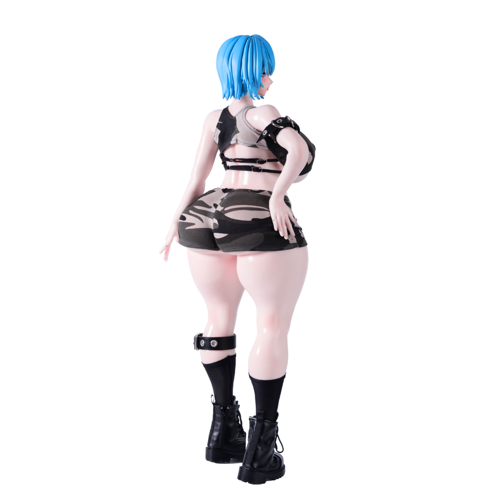 Sex Doll Clothes Suit Battle Fatigues Camouflage Clothing (For #2,3,5,6,8 Body)