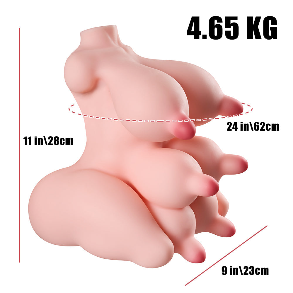 Paula: Sex Doll Torso Hentai Fantasy Cow Breast Six Boobs