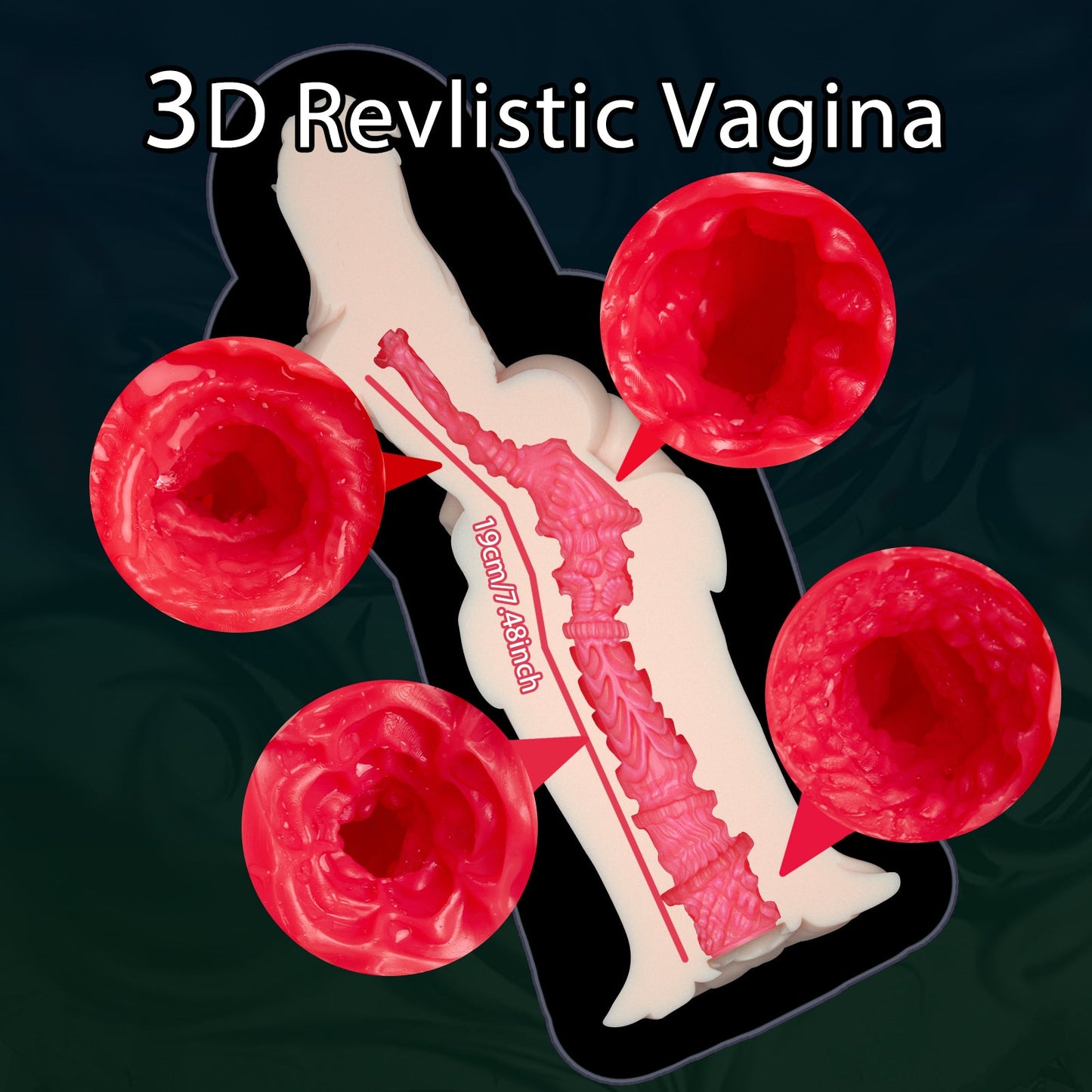 Alraune: Male Masturbator Anime Hentai Fantasy Onahole