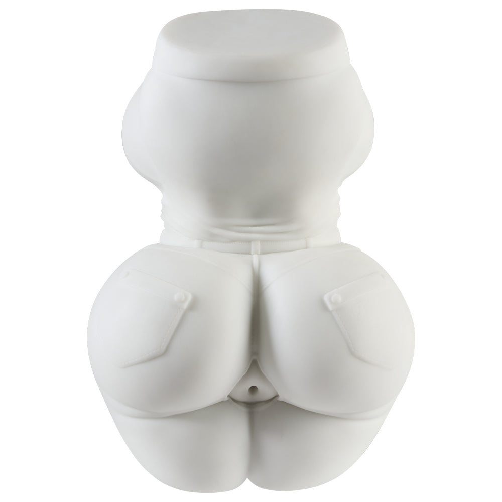Denim Diva: Mini Sex Doll Torso Male Masturbator