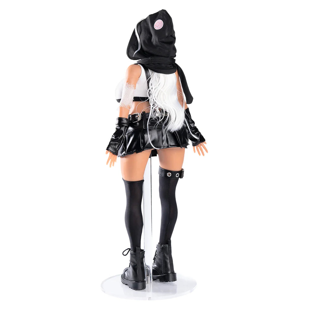 3.0 Raven: Anime Figure DarkSkin Punk Girl Mini Sex Doll