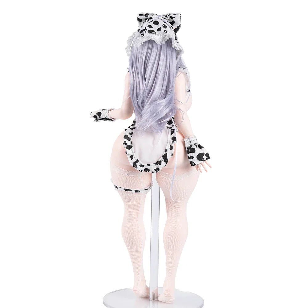 3.0 Keiko: Nude Anime Figures Maid Girlfriend Cow Costume Cosplay