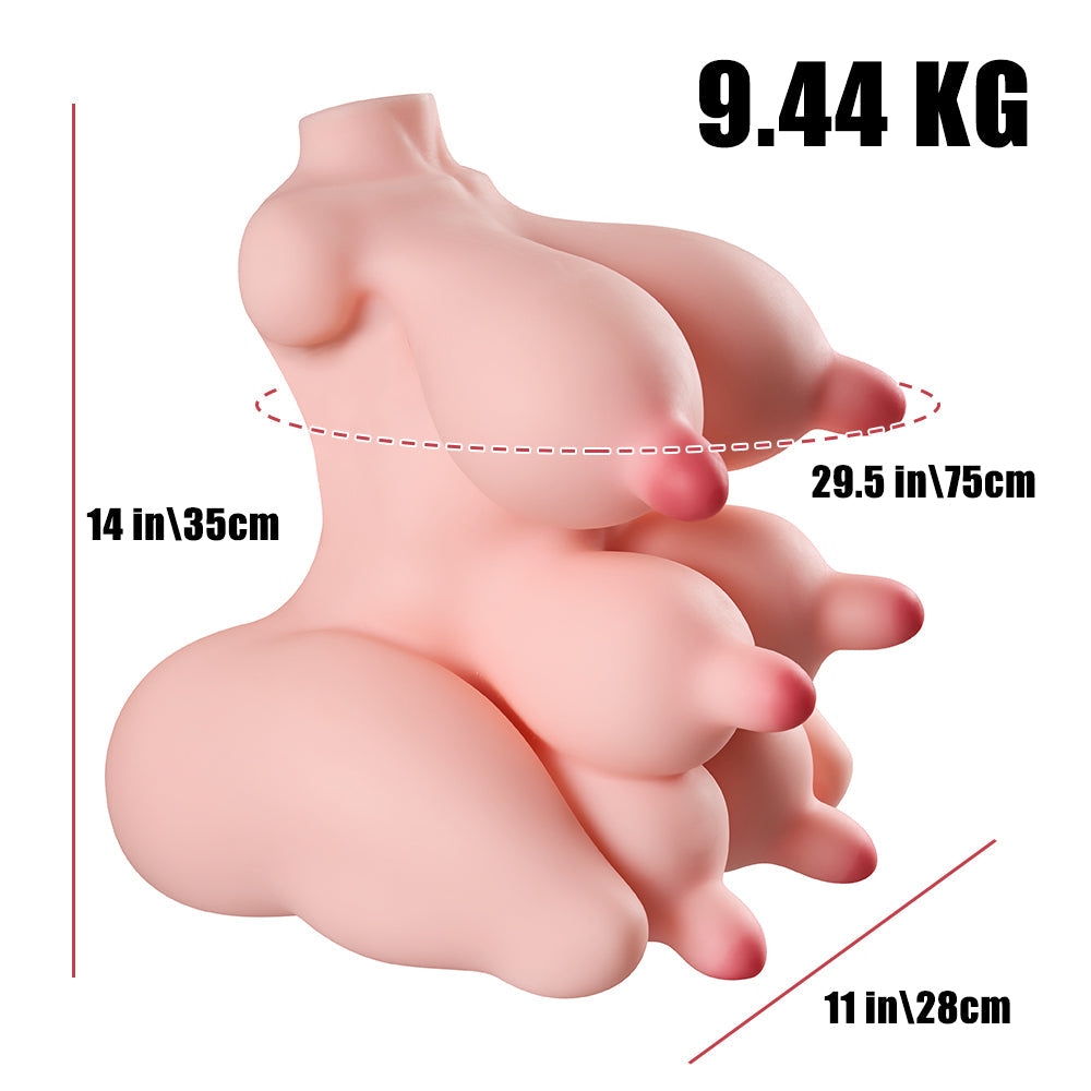 Paula: Sex Doll Torso Hentai Fantasy Cow Breast Six Boobs