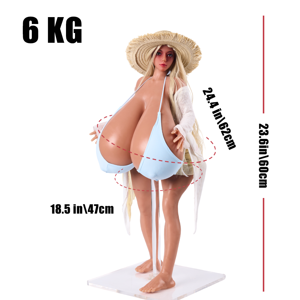 MadzisStacked Mini Sex Doll Big Tits Milf Nude Hentai Figure (Free gift: Raven head)