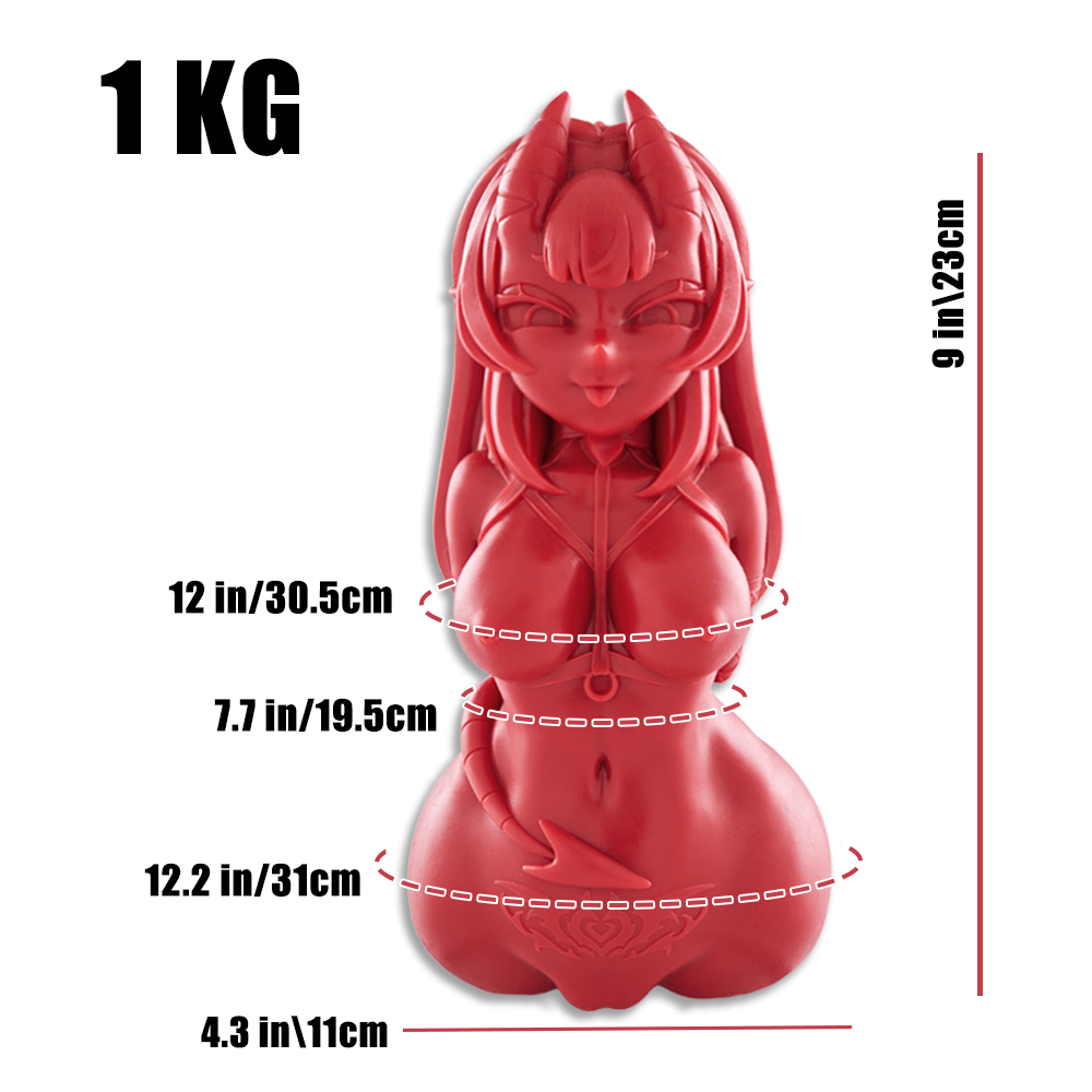 Meru The Succubus Onahole Co-brand Mini Sex Torso (Shipment within 15 days)