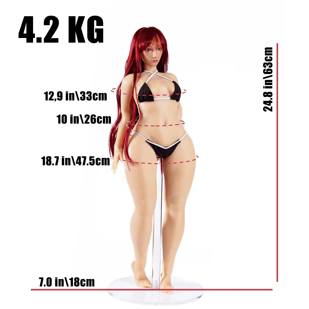 Pufffypink Mini Sex Doll Pornhub Star Co-brand Anime Figure (Free gift: Raven head)