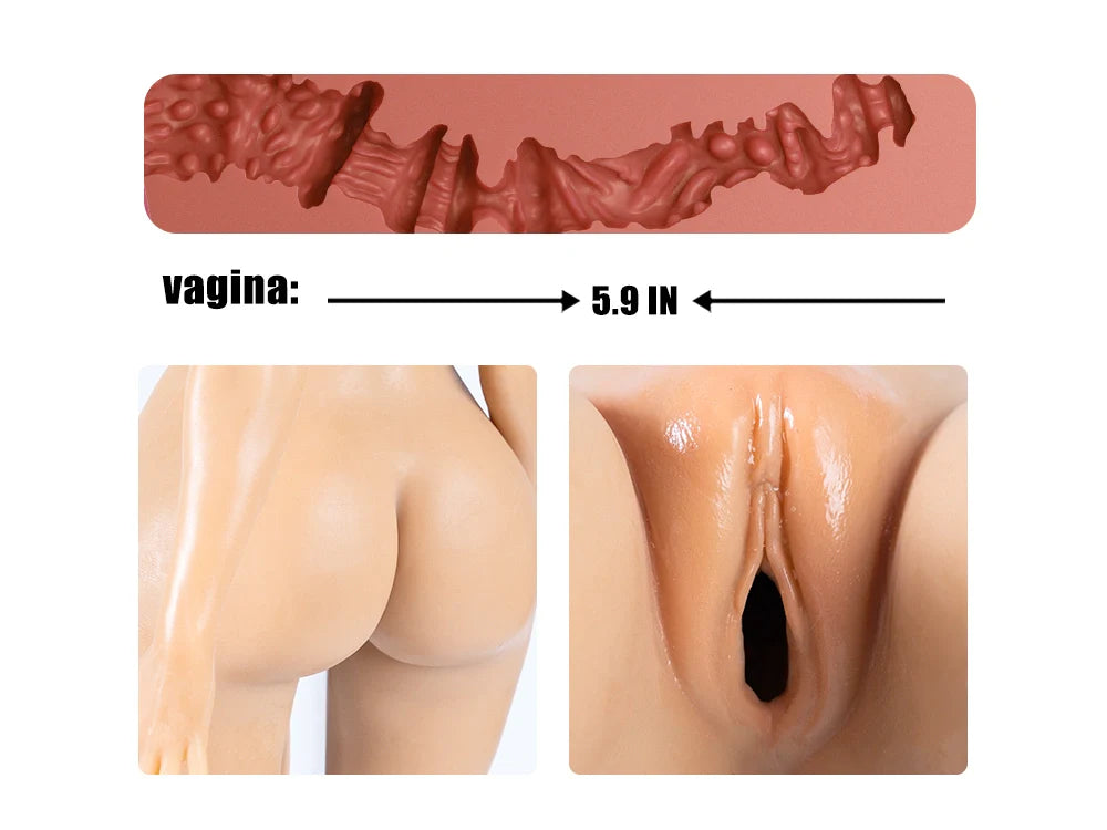 Pufffypink Mini Sex Doll Pornhub Star Co-brand Anime Figure (Free gift: Raven head)