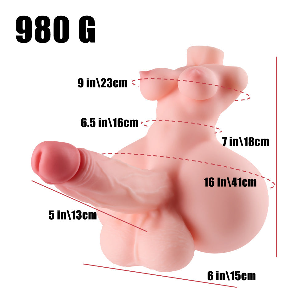 Mini Tori: Futa Hentai Fantasy Torso Sex Doll Big Dick
