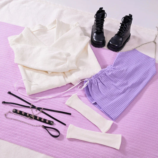 Anime Figure Clothes Hentai Fantasy Sex Doll Accessories (For #2,3,7,8 Body)