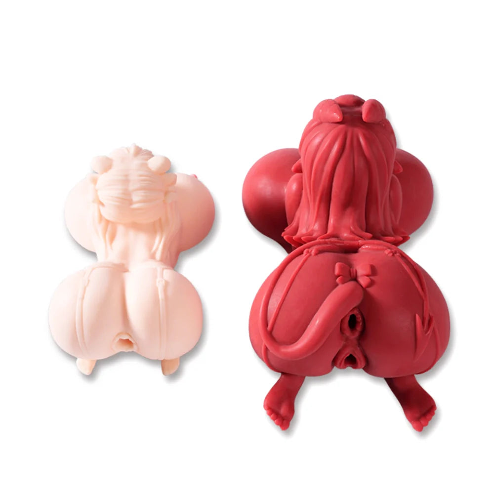 Meru The Succubus: Co-branding Blowjob Sex Toy Red Skin Hentai Doll
