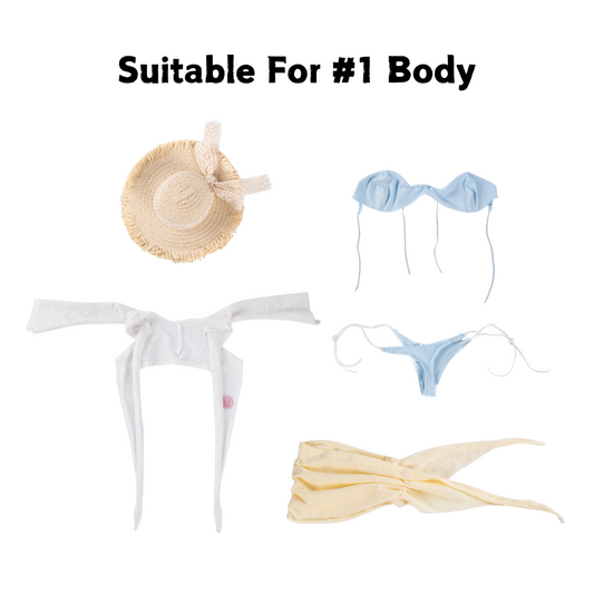 MRLSEXDOLL Sex Doll Clothes Accessories Seaside Bikini (For #1 Body)