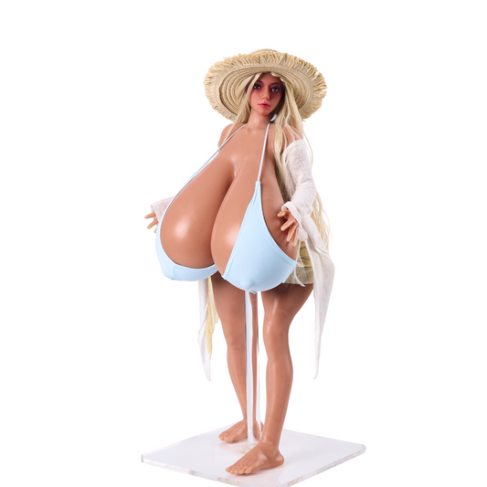 MadzisStacked Mini Sex Doll Big Tits Milf Nude Hentai Figure (Free gift: Raven head)